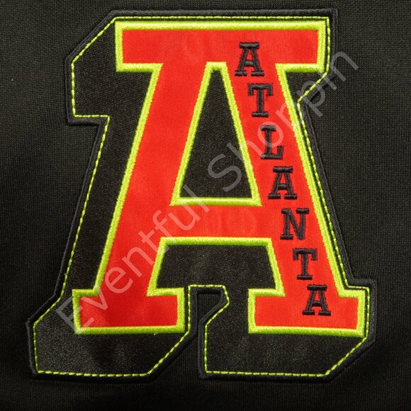 Adidas Atlanta Hawks Jacket Mens M Black Member Club Exclusive Full Zip - Picture 5 of 10